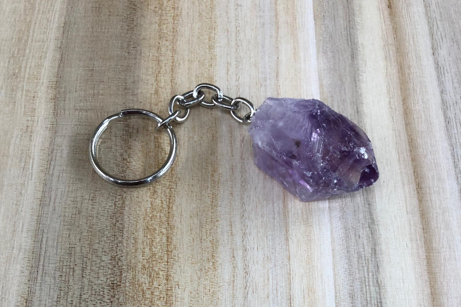 Llavero Amatista punta